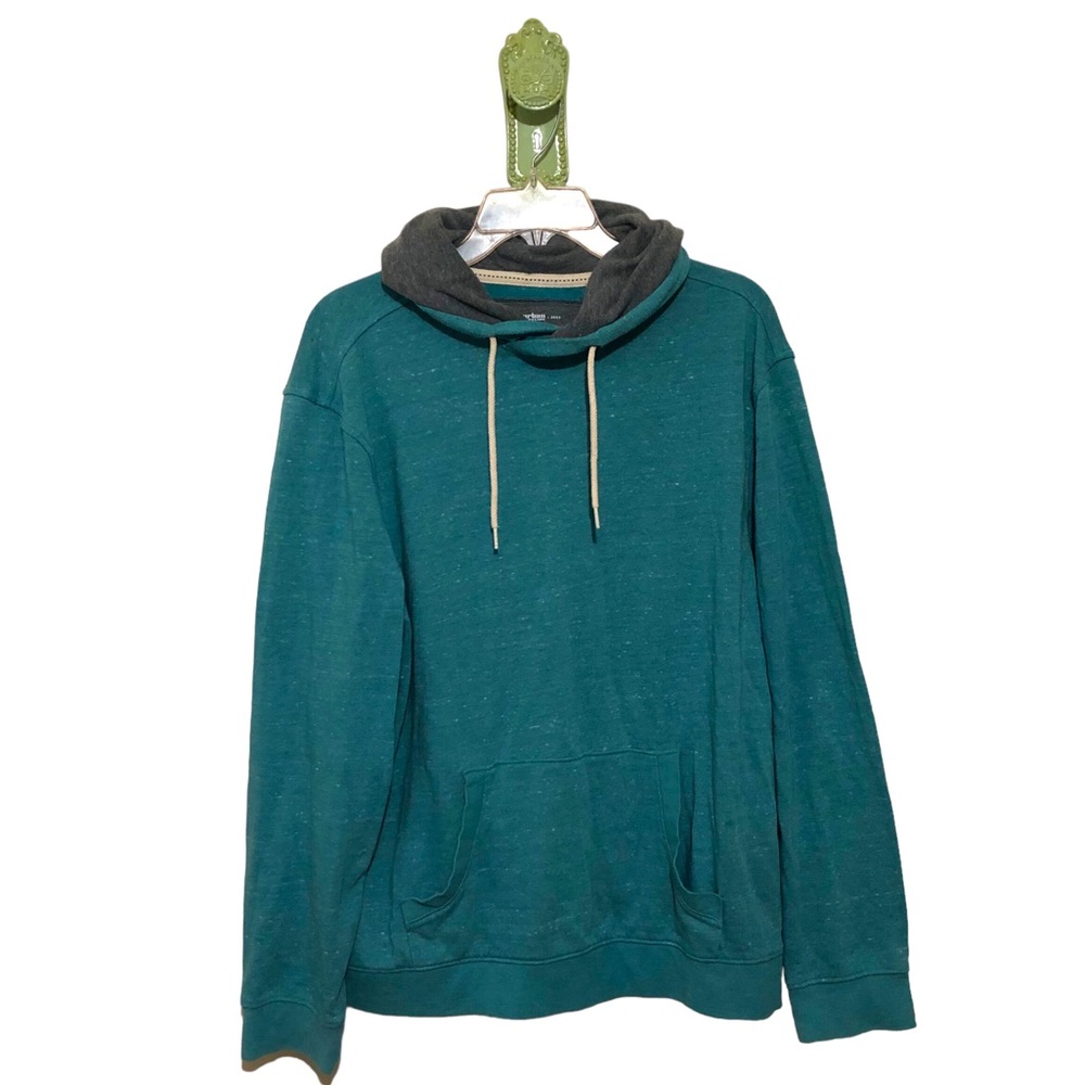 Urban Pipeline Hoodie Sweatshirt Ultimate Soft Slub Comfy Cozy Blue Grey